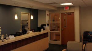 American Dental/Chestnut Hills desk; small