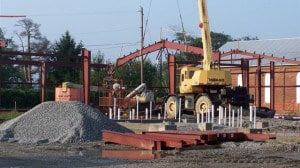 Fairfield Township Fire Department foundation work
