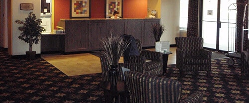 Holiday Inn Somerset, PA front desk