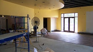 KFC; interior