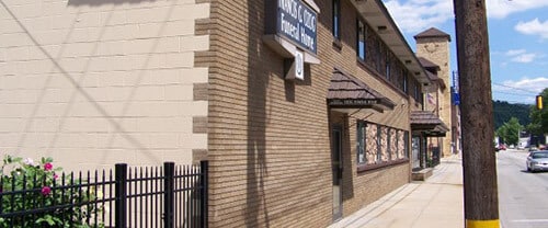 Ozog's Funeral Home, front