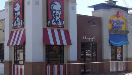 KFC; building; featured